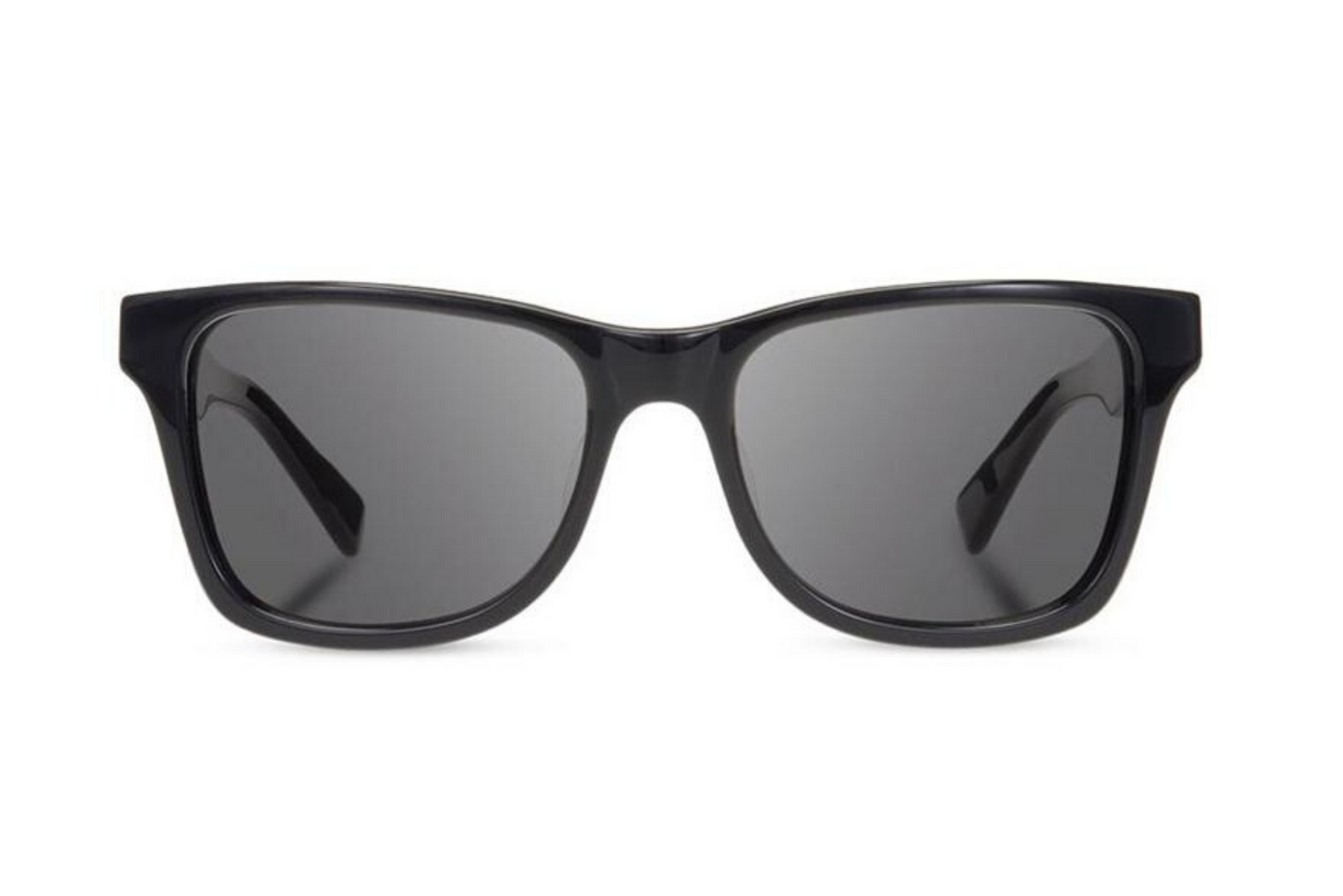 Canby XL Acetate Sunglasses | Black Ebony | Grey Polarized | Shwood