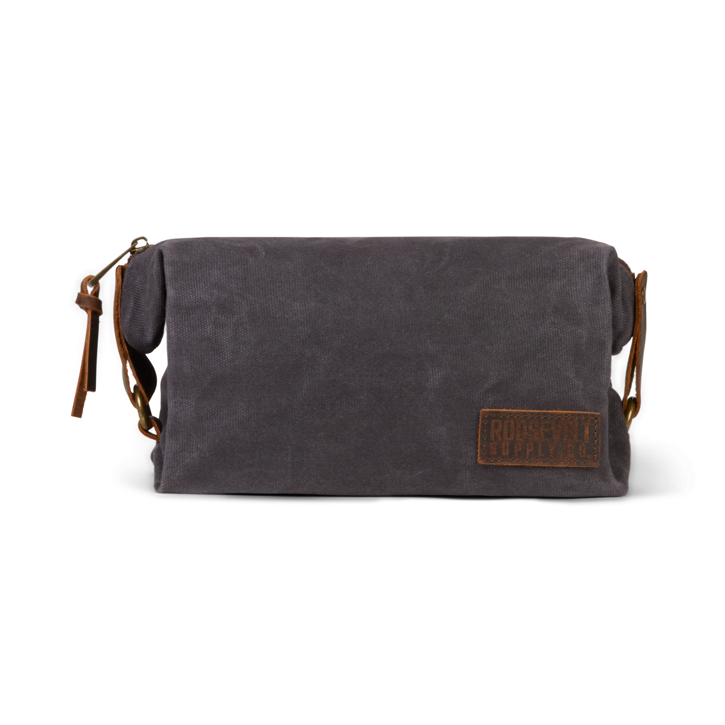Waxed Canvas Toiletry Bag | Navy | Roosevelt Supply Co.