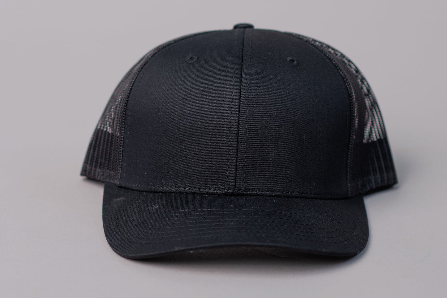 112 Richardson Hat | Work Hard Live Well | White + Black | Manready Mercantile